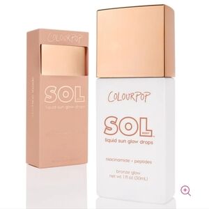 ColourPop SOL Liquid Sun Glow Drops - Bronze Glow, 30ml, NIB